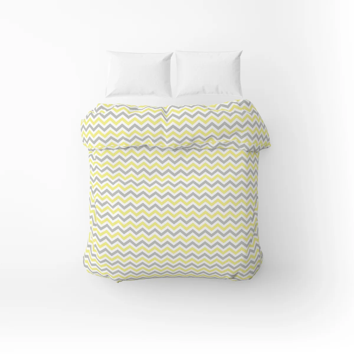 Пододеяльник бязевый Home Line 145х215 см серо-желтый 100% хлопок
