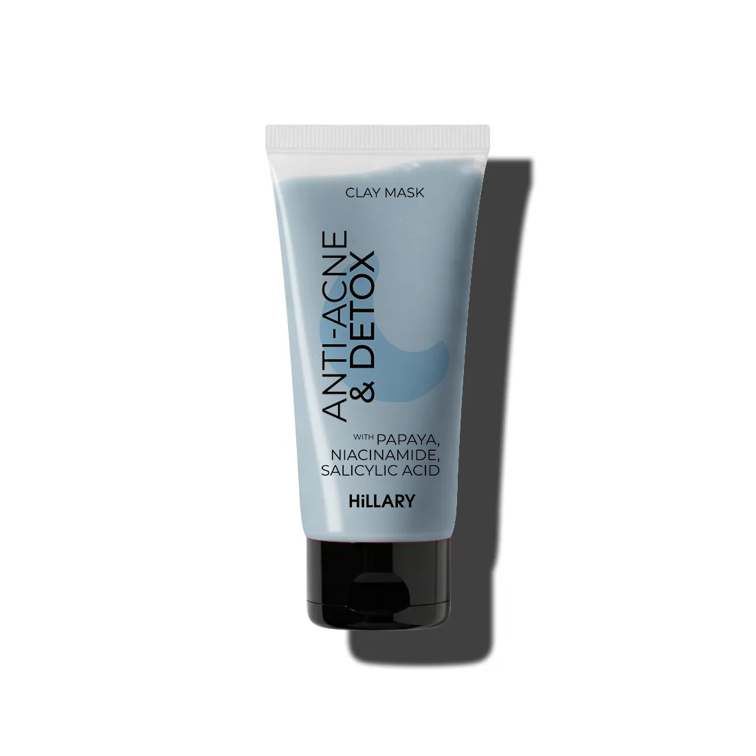 Глиняна детокс-маска для проблемної шкіри обличчя Hillary Anti-Acne & Detox Clay Mask, 90 мл