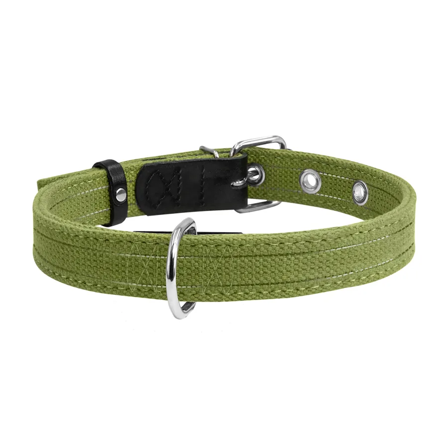 Нашийник для собак CoLLaR Брезент 41-53 см 25 мм Метал М