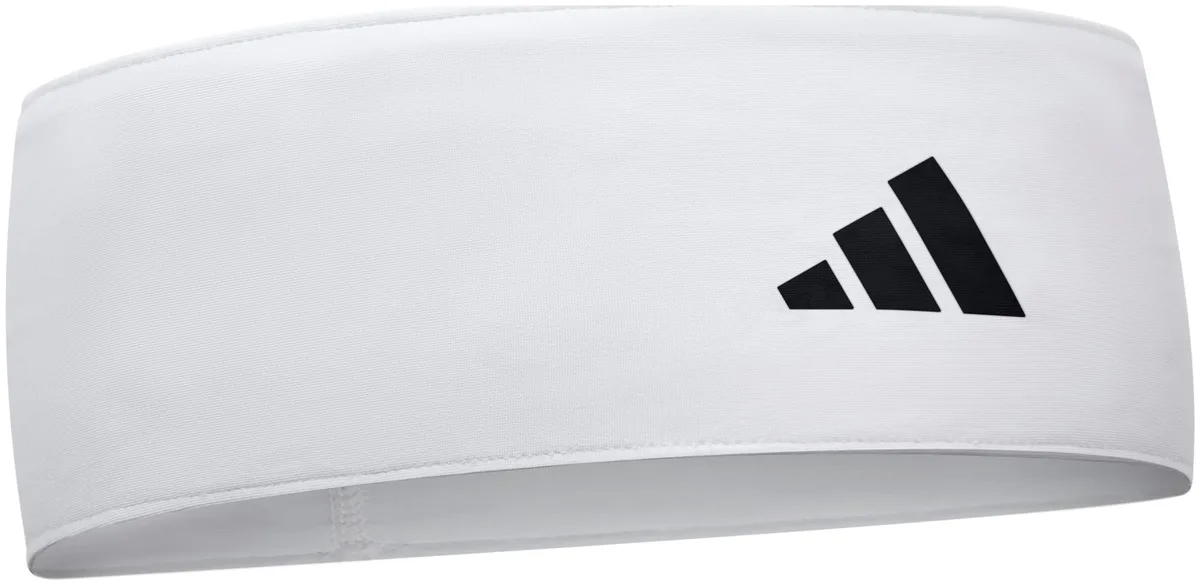 Пов'язка на голову Adidas поліестер 88% еластан 12% One Size біла
