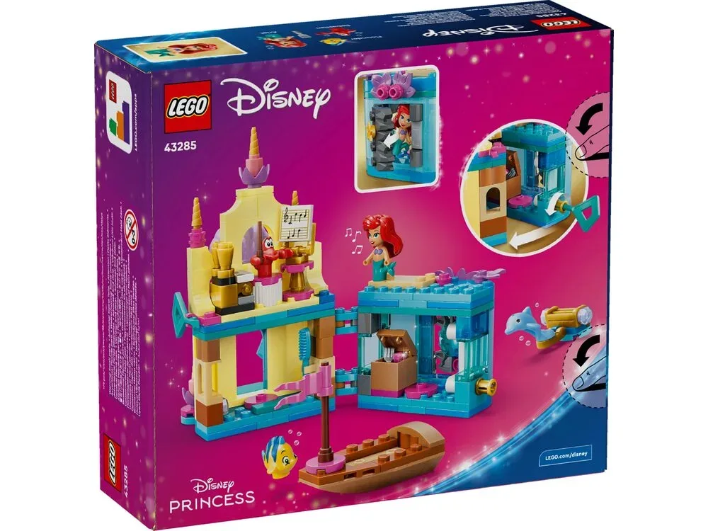 Конструктор LEGO Disney Princess Чарівний мініпалац Аріель