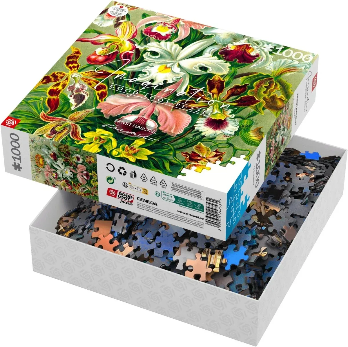 Пазл GoodLoot Imagination: Orchid Ernst Haeckel 1000 ел.