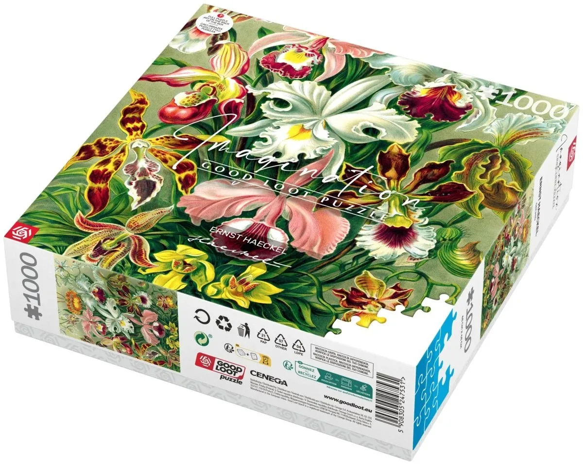 Пазл GoodLoot Imagination: Orchid Ernst Haeckel 1000 ел.