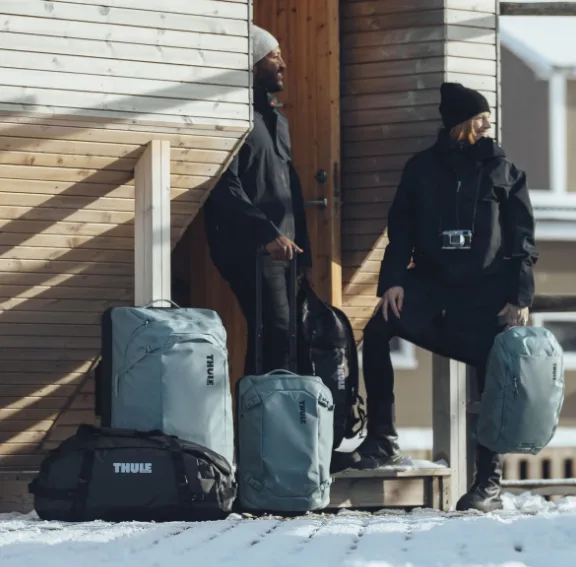 Дорожня сумка Thule Поліестер 90 л Чорна