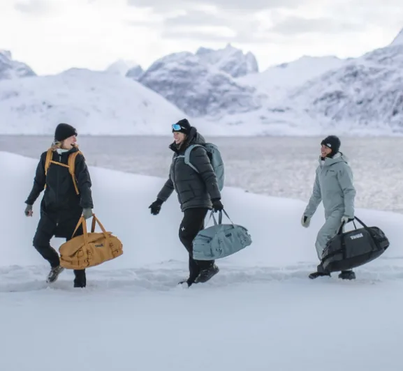 Дорожня сумка Thule Поліестер 90 л Чорна