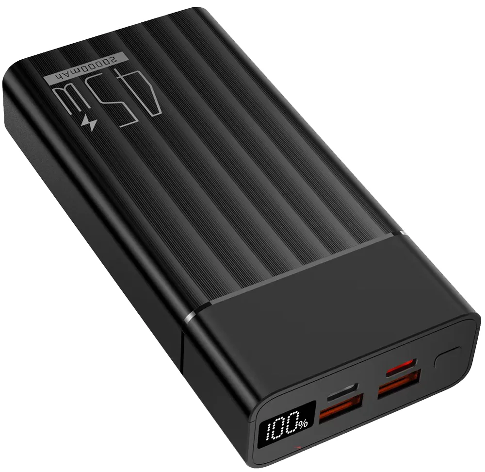 Портативний зарядний пристрій Yenkee 20000 мАг Power Delivery 45W Чорний