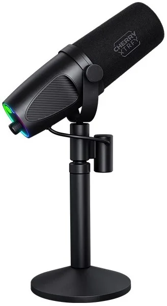 Мікрофон геймінговий CHERRY XTRFY NGALE X, Cardioid, USB-A, 2м, RGB, чорний