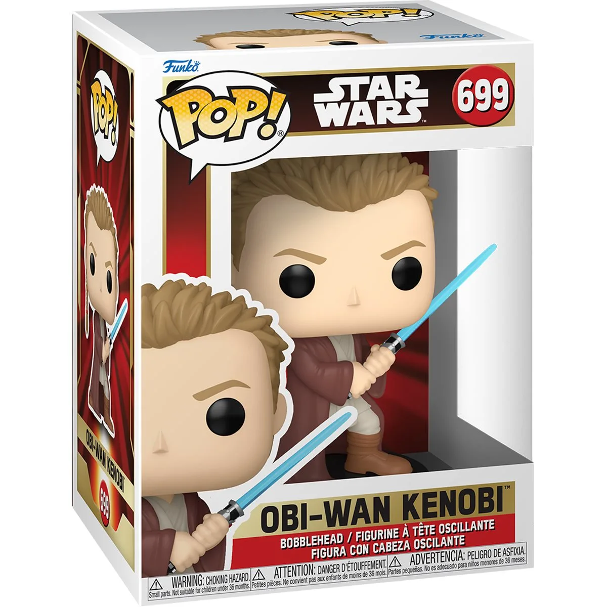 Фігурка Funko POP вінілова 10 см Star Wars Obi-Wan Young