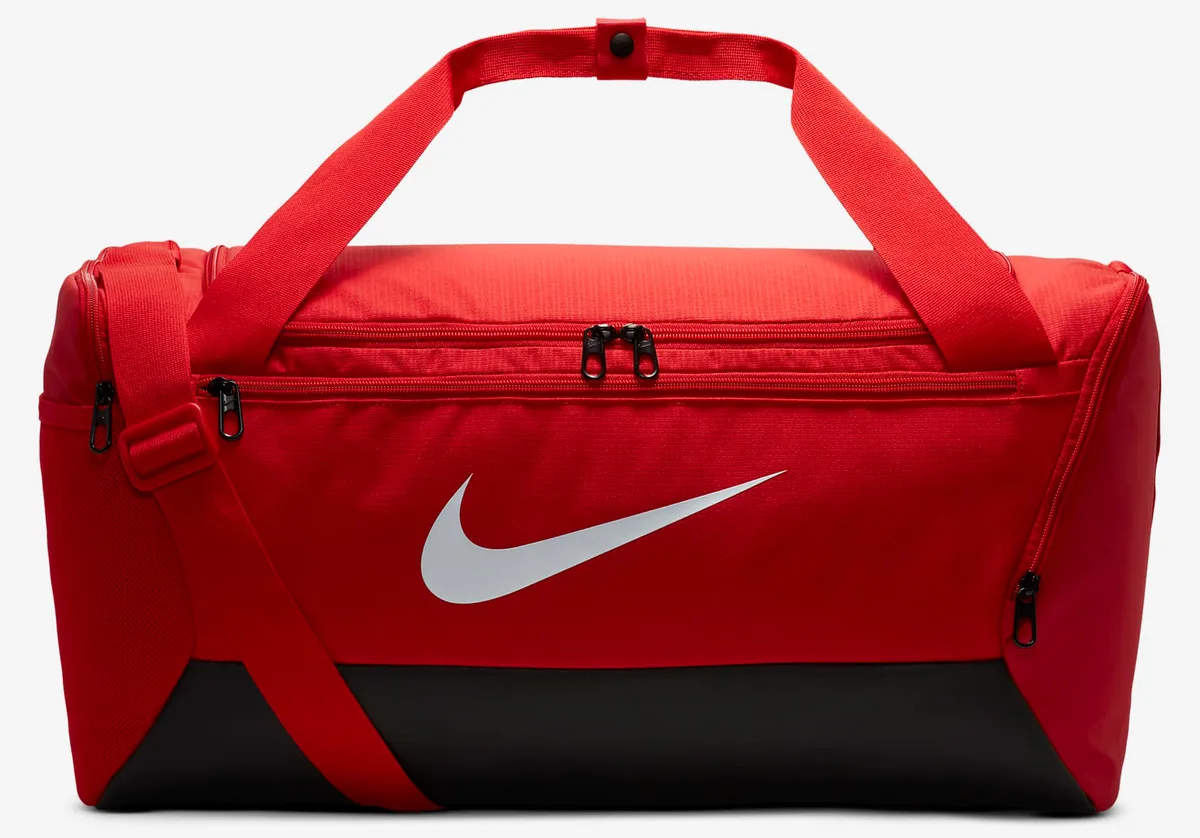 Сумка Nike 100% поліестер S чорна червона 41L 51x28x28 см