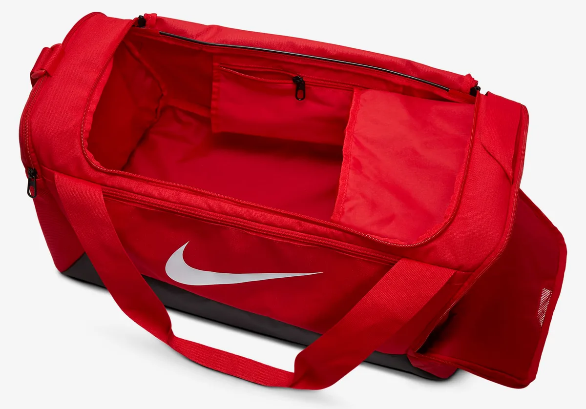 Сумка Nike 100% поліестер S чорна червона 41L 51x28x28 см