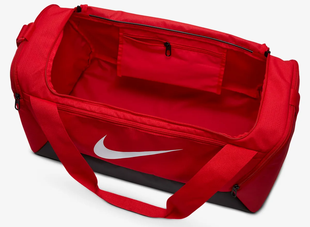 Сумка Nike 100% поліестер S чорна червона 41L 51x28x28 см