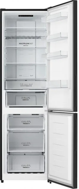 Холодильник Gorenje з нижньою морозильною камерою A++ 238л для зберігання продуктів та морозильник NoFrost Plus