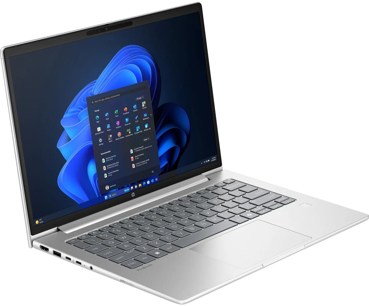 Ноутбук HP ProBook 4-G1i 14" WUXGA IPS AG, Intel U5-225U, 24GB, F1TB, UMA, Win11P, сріблястий