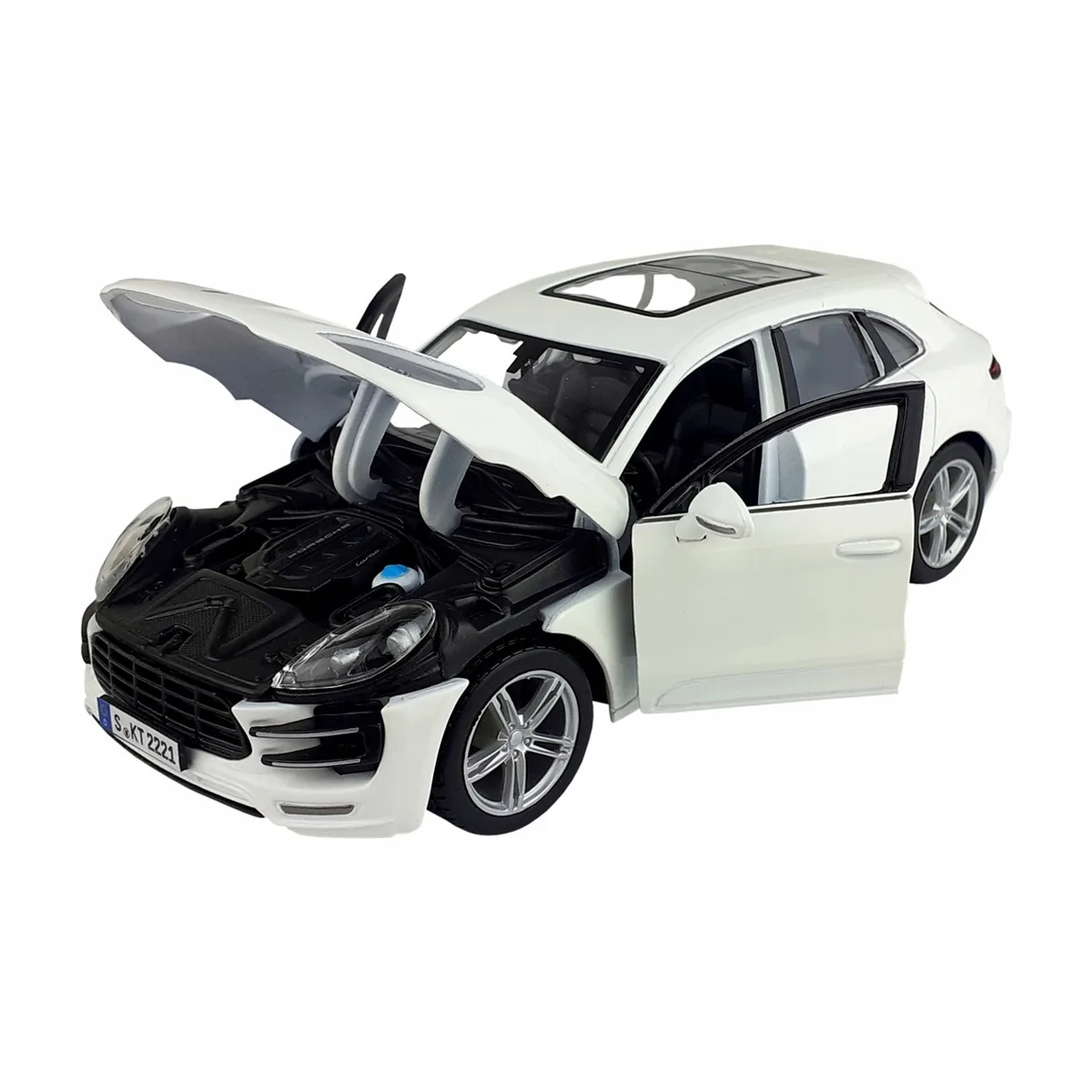 Автомодель Bburago метал 1:24 чорна