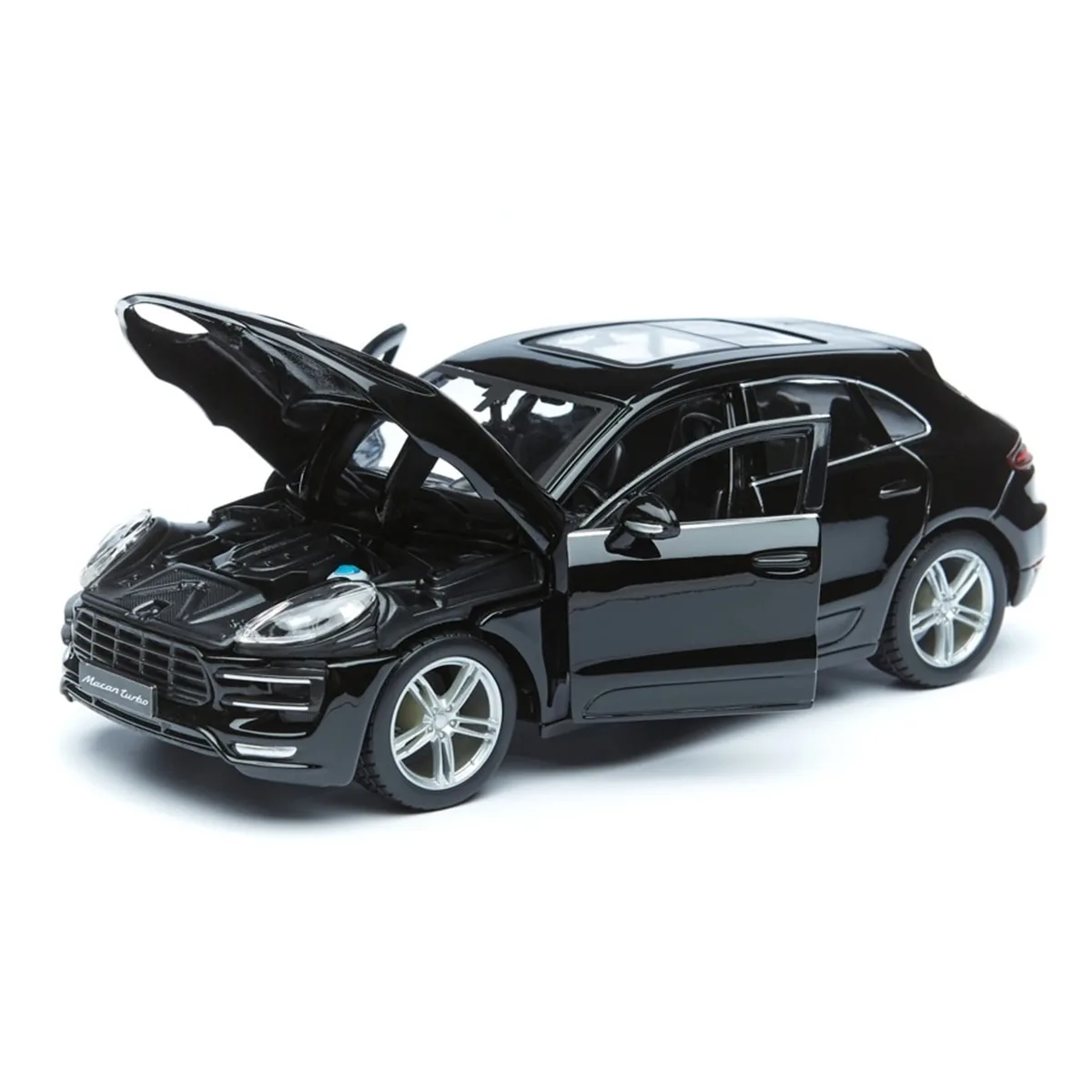 Автомодель Bburago метал 1:24 чорна