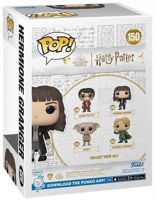 Фигурка Funko POP Movies: Гарри Поттер и Тайная комната 20 лет - Гермиона
