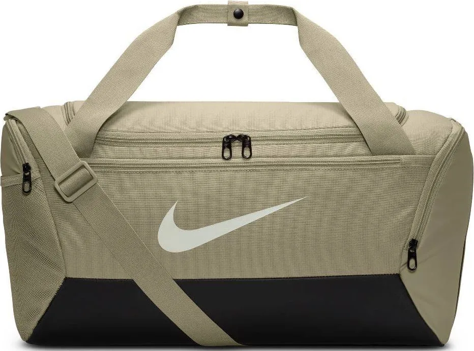 Сумка NIKE полiестер S бежевий чорний 41 л 51х28х28 см