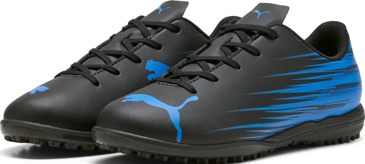 Сороконіжки Puma синтетичні 34,5 чорний синій для футболу