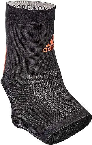 Фіксатор щиколотки Adidas поліамід S чорний червоний