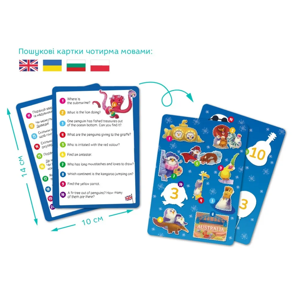 Дитячий пазл DoDo Toys екологічний картон 100 елементів багатоколірний