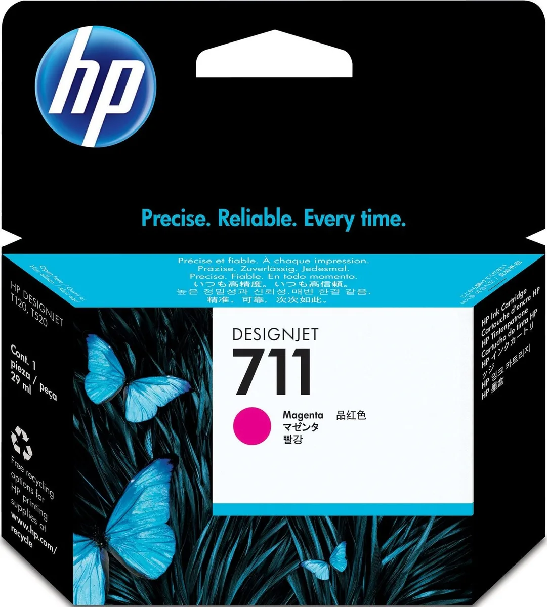 Картридж струменевий HP 711 DesignJet T120/T125/T130/T520 Magenta