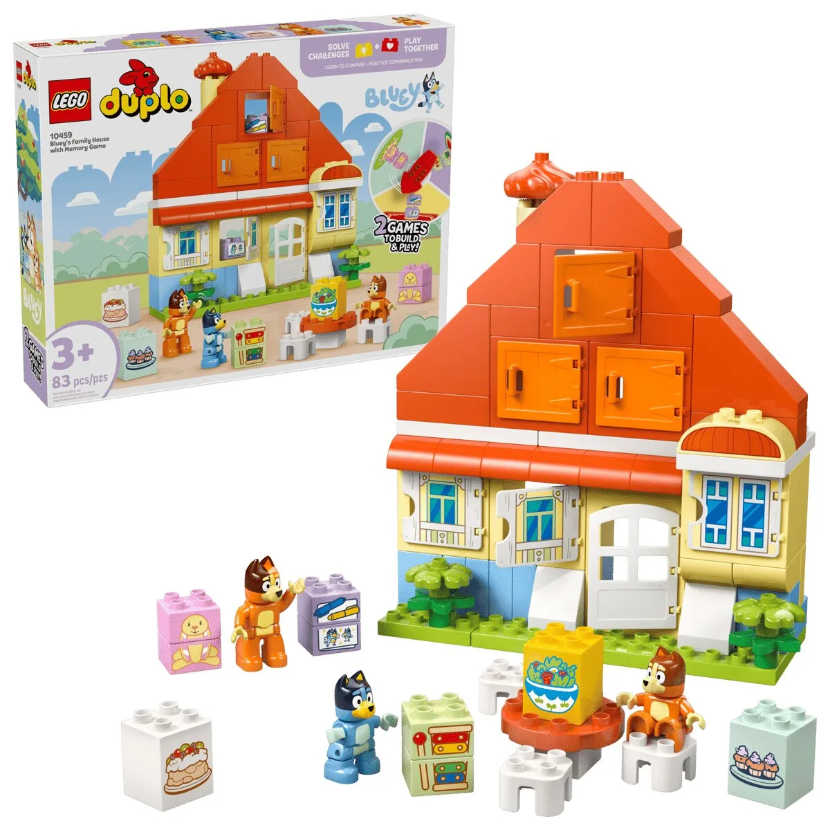 Конструктор LEGO DUPLO 83 елементи різнокольоровий для дітей від 3 років
