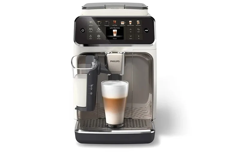 Кавомашина Philips 1500 Вт 14 бар Пластик Метал 24,6х37,1х43,3 см Білий