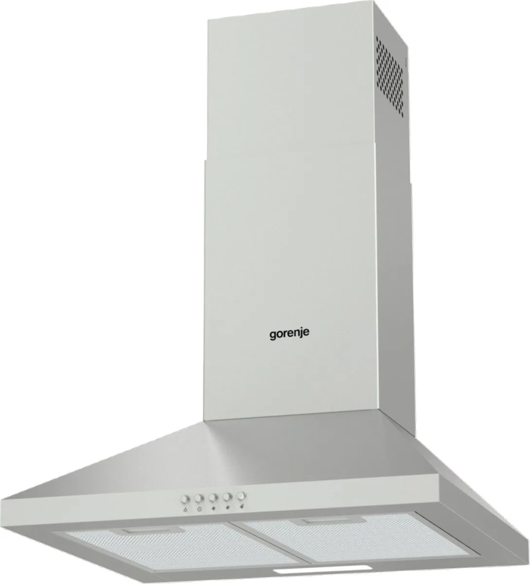 Вытяжка Gorenje купольная настенная 50х16,6х45 см нержавеющая сталь 450 куб.м/ч