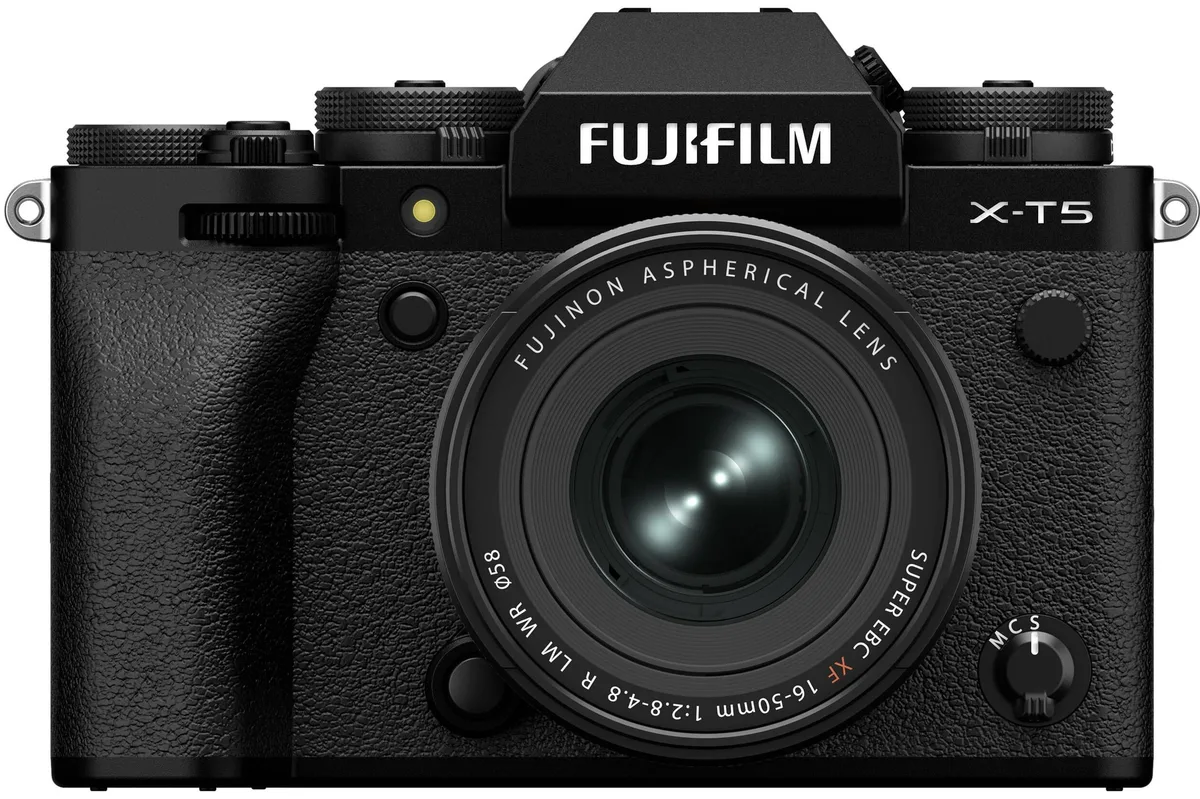Цифрова фотокамера Fujifilm 40.2 Мп бездзеркальна чорна з об'єктивом 16-50 мм