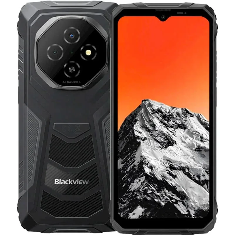 Смартфон Blackview FORT 1 6.56" 6/256ГБ, 2SIM, 10000мА•год, чорний UA