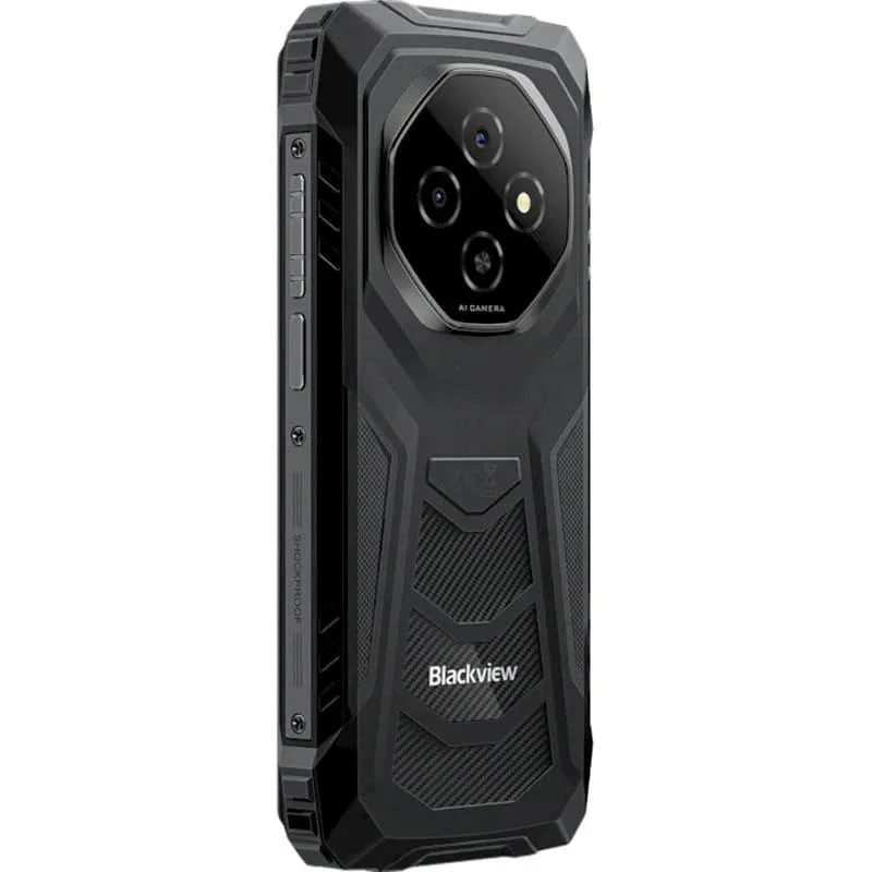 Смартфон Blackview FORT 1 6.56" 6/256ГБ, 2SIM, 10000мА•год, чорний UA