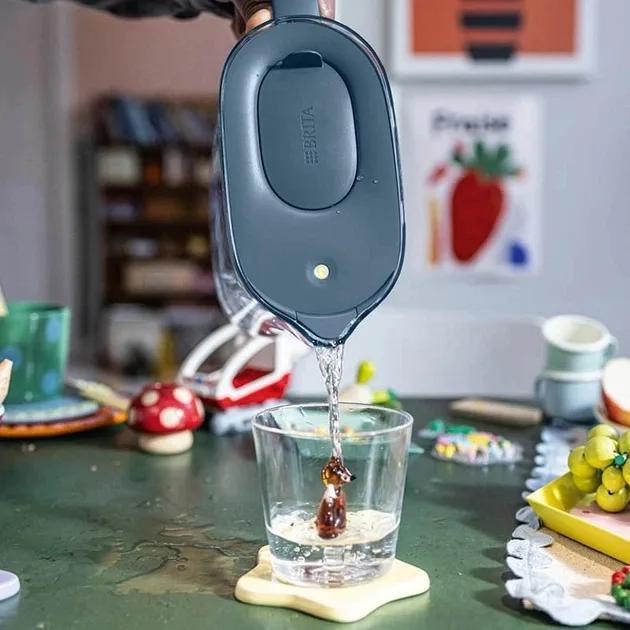 Фильтр-кувшин Brita 2.4л серо-голубой с 3 картриджами MAXTRA PRO