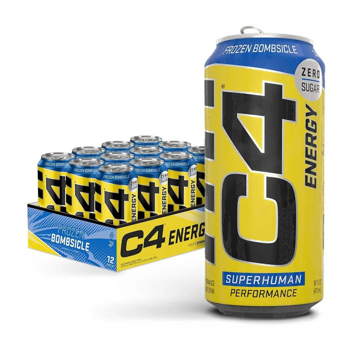 C4 Cellucor Напиток с натуральным вкусом 500 мл х 12 шт Без сахара Низкокалорийный