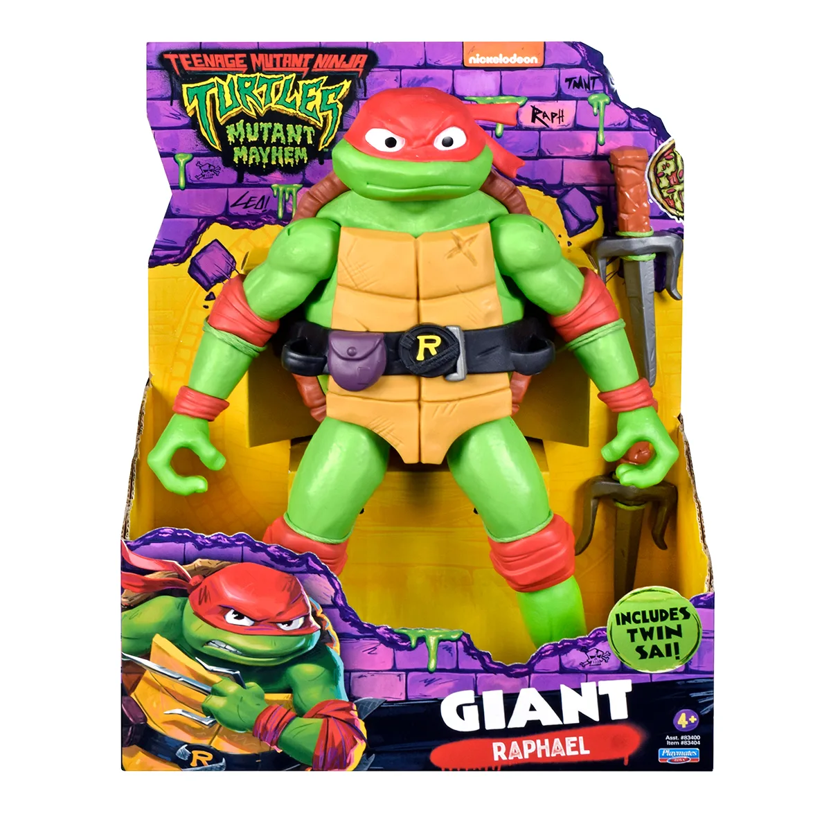 Ігрова фігурка TMNT Рафаель полімер 30,5 см