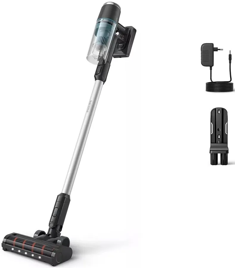 Пилосос Philips безпровідний 3000 Series ручний вертикальний 1,5 кг сіра