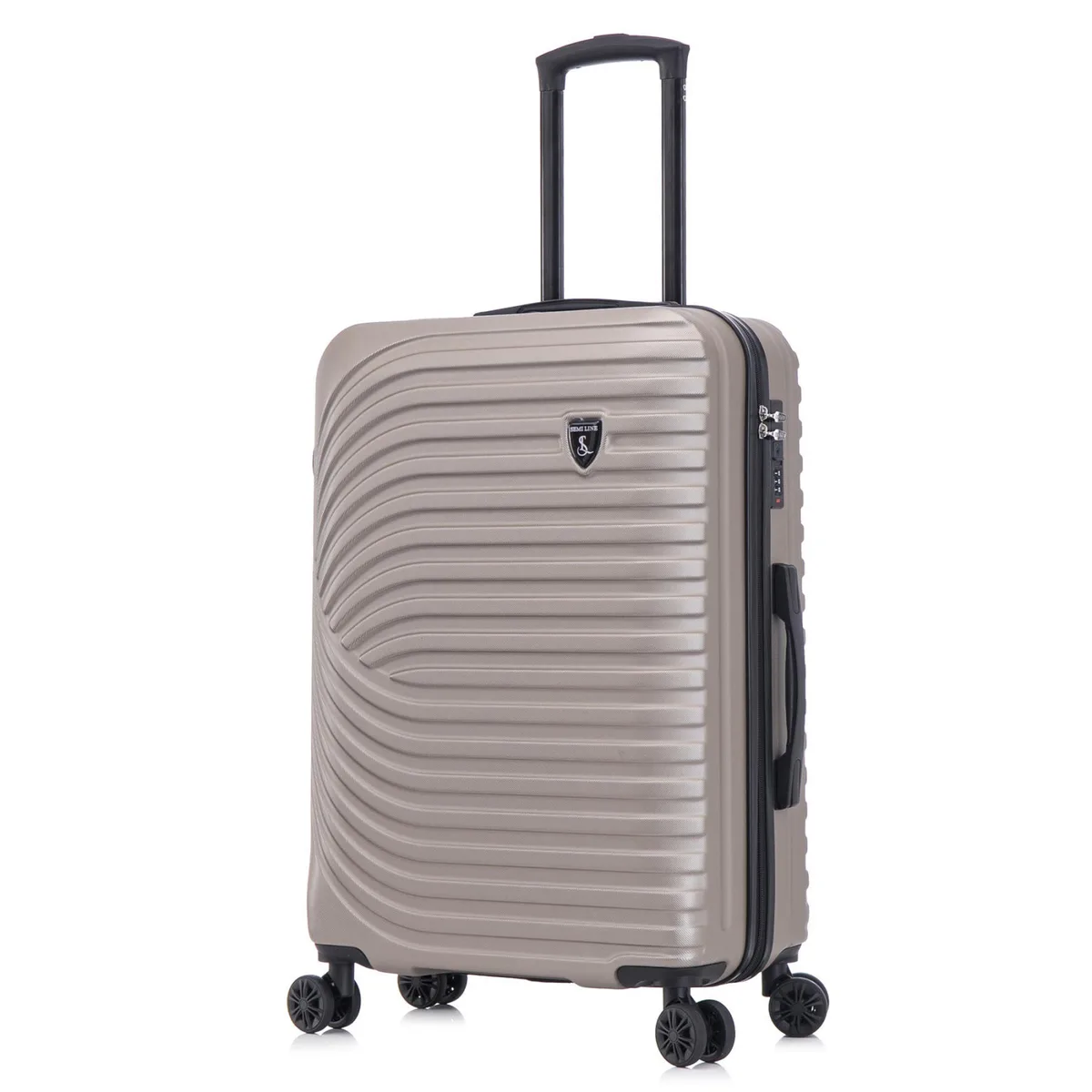 Валіза ABS 28" Шампань Гігант 110 л