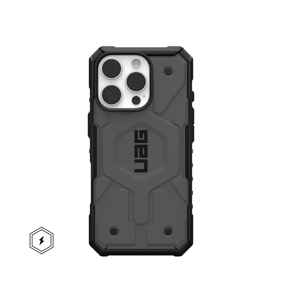 Чохол UAG для iPhone 16 Pro, Pathfinder Magsafe, Silver