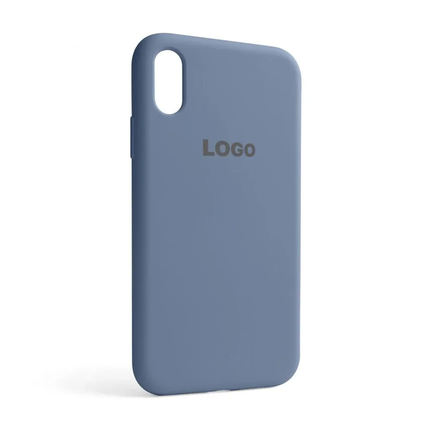 Чохол Silicone Case для Apple iPhone Xr силікон фіолетовий