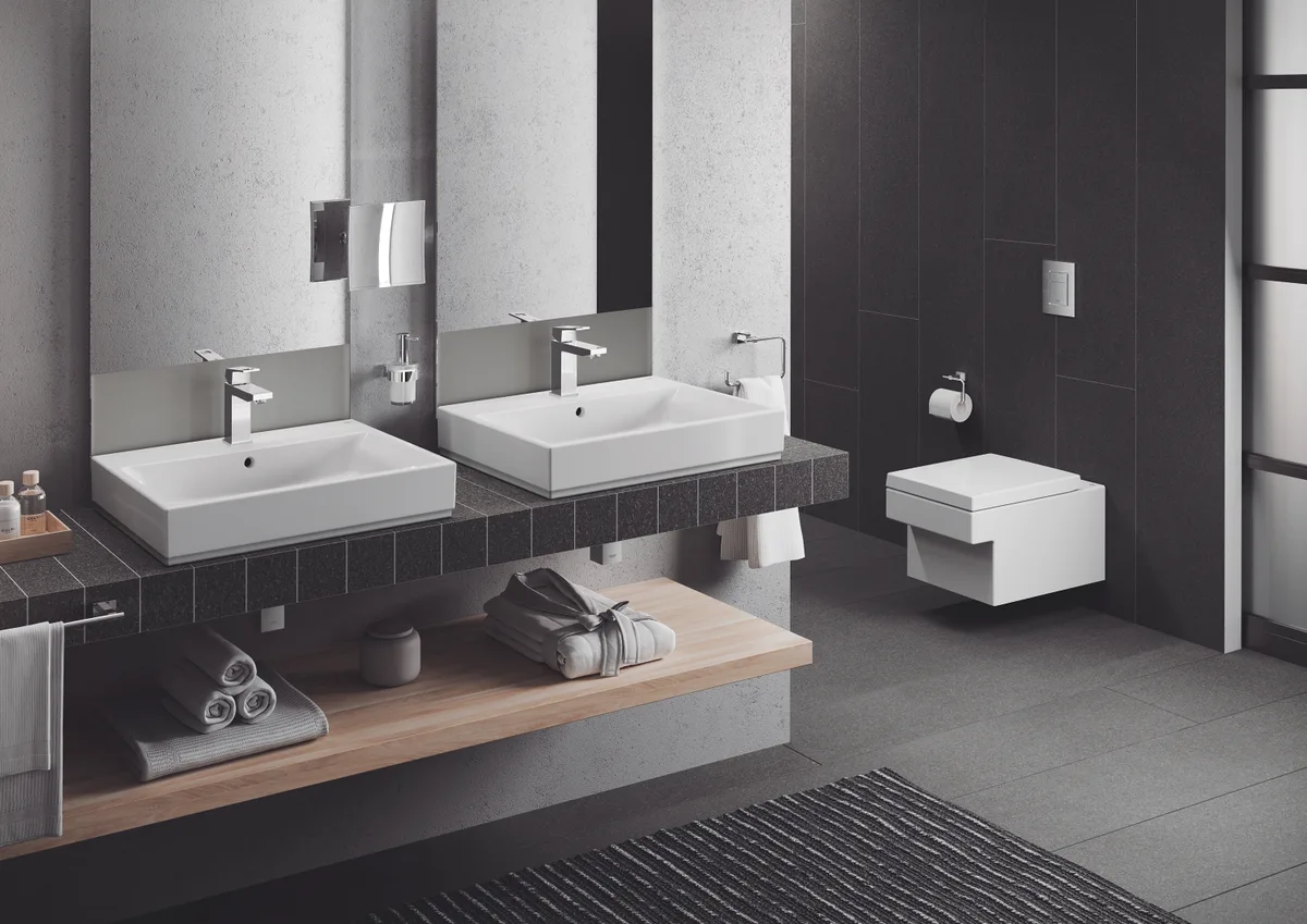 Кільце для рушника Grohe Латунь 123х186х59 мм Сталевий Хром