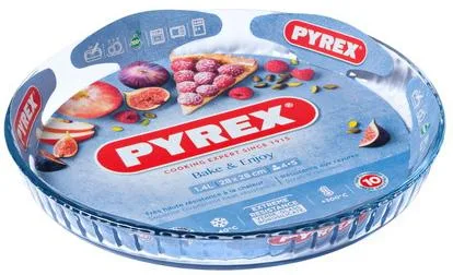 Форма для запікання PYREX жаростійке скло 27 см прозора