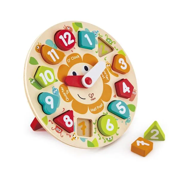 Дерев'яний пазл-сортер Hape 30х30 см різнокольоровий