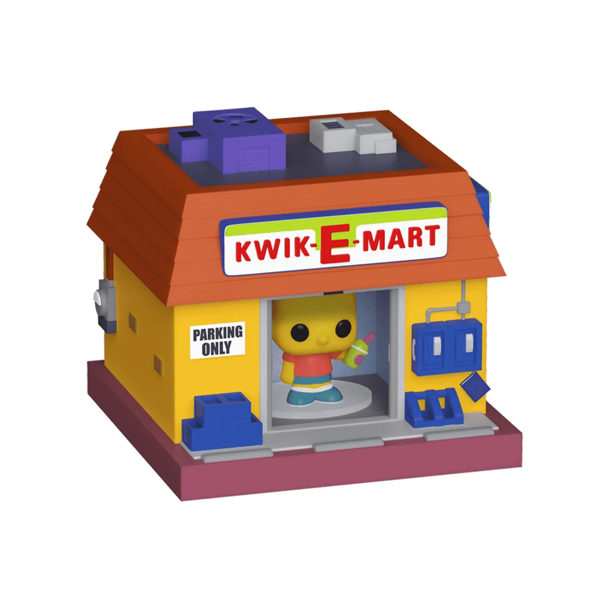 Набір фігурок Funko вініл Барт Сімпсон Квікі-Март 6,4х11х10,9 см