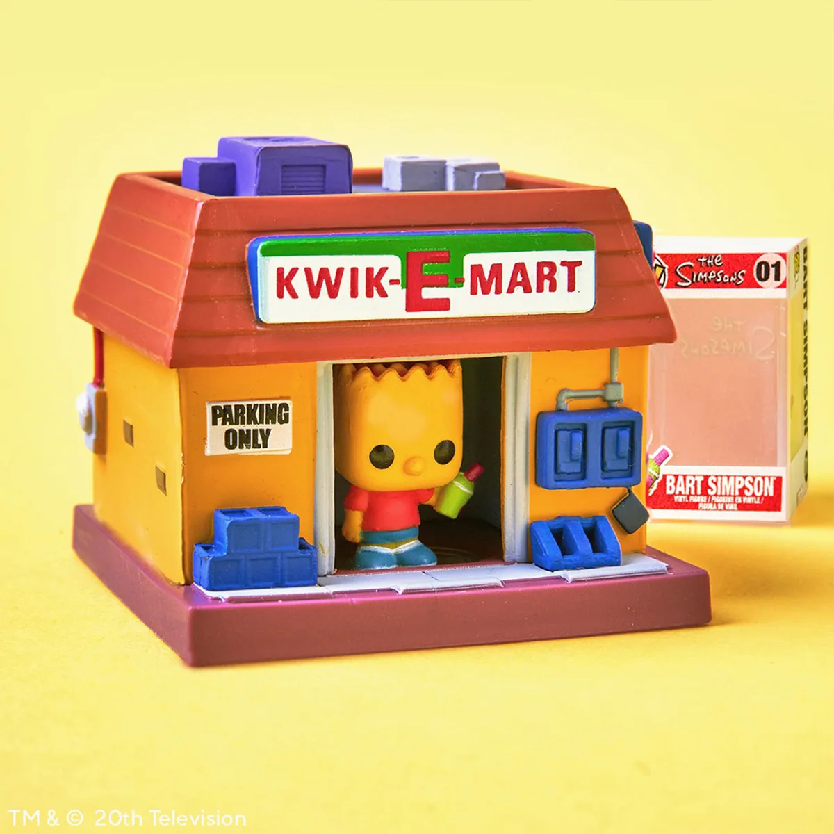 Набір фігурок Funko вініл Барт Сімпсон Квікі-Март 6,4х11х10,9 см