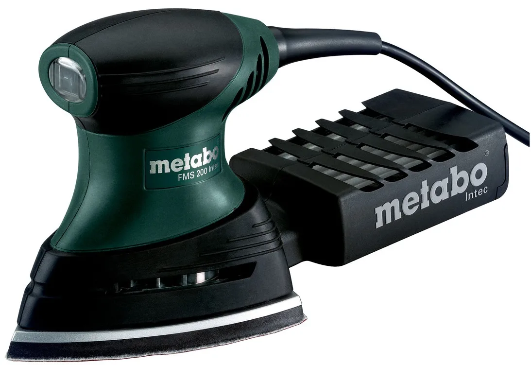 Вибрационная шлифмашина Metabo FMS 200 intec, 200 Вт, 147x100 мм, 13000 об/мин, 12 кг