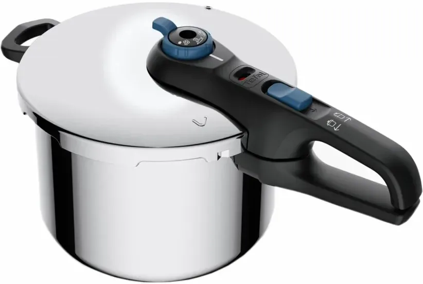 Скороварка Tefal Secure Trendy 6 л нержавіюча сталь з кошиком