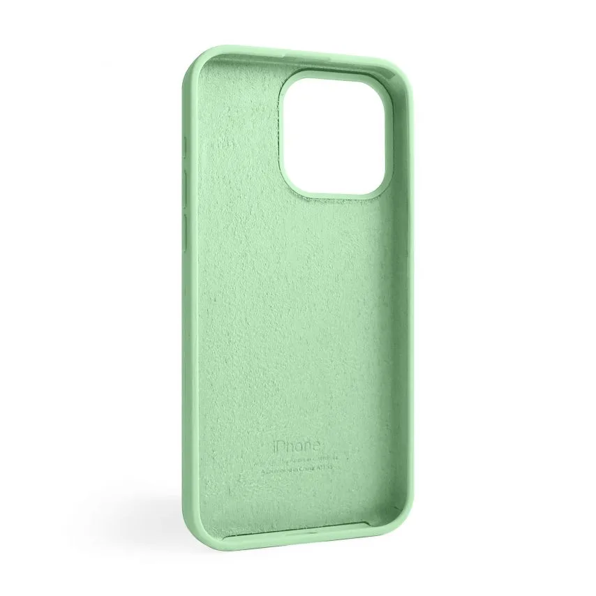 Чохол силіконовий для смартфона Apple iPhone 15 Pro Max зелений