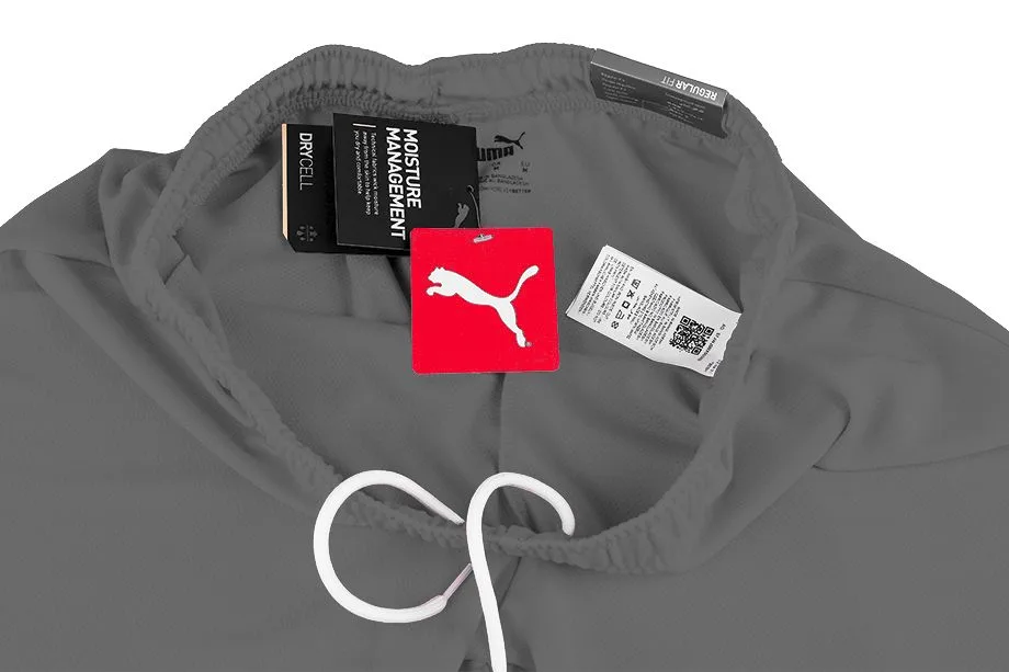 Шорти Puma поліестер XL сірі для футболу