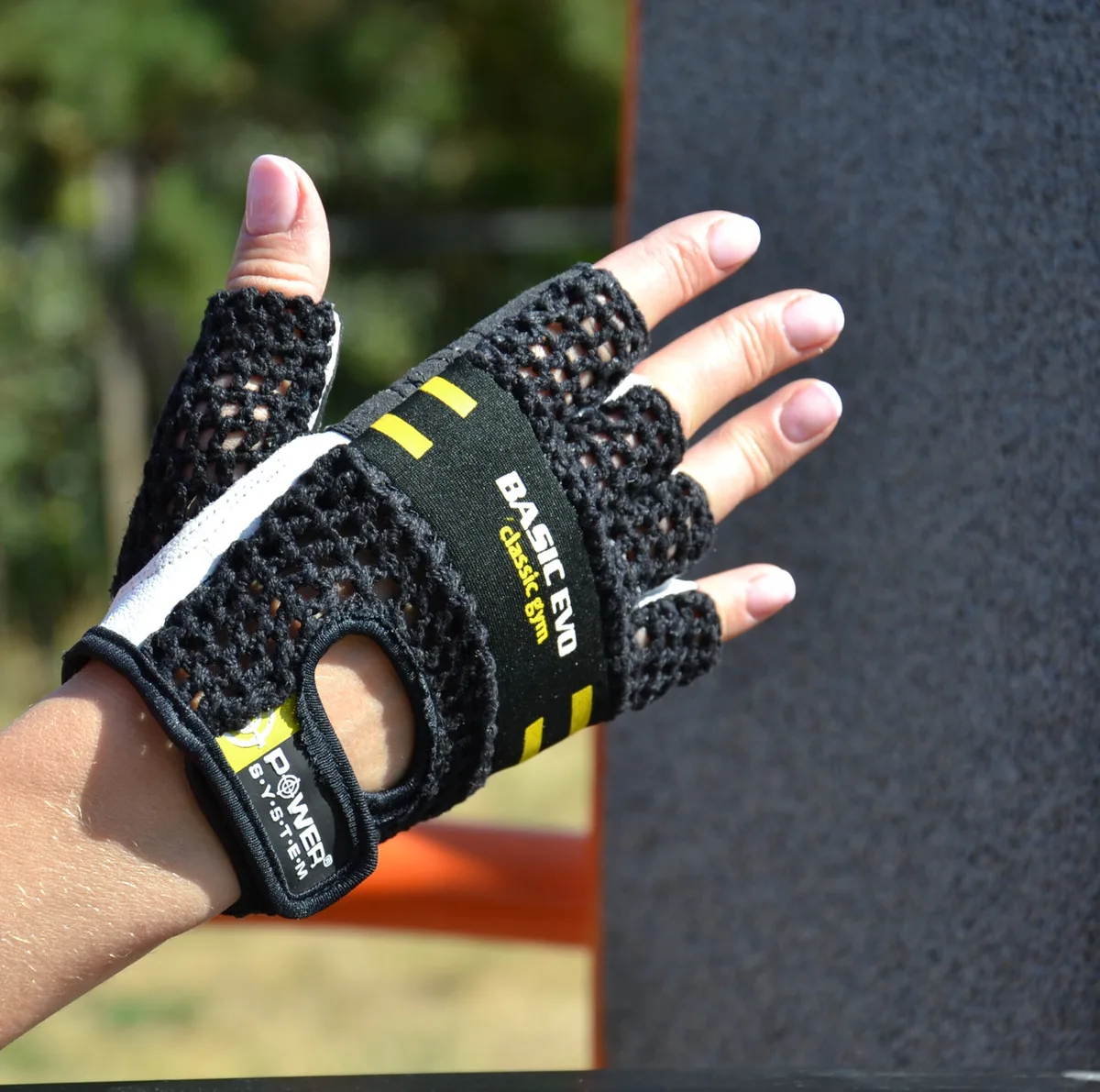 Рукавички Active Point штучна шкіра L чорні