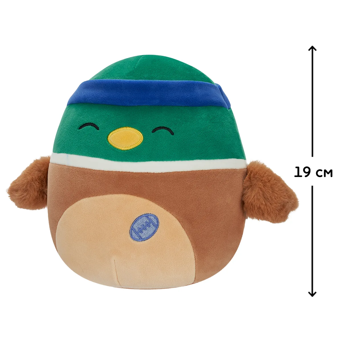 М'яка іграшка Squishmallows поліестер 19 см Качка Ейвері
