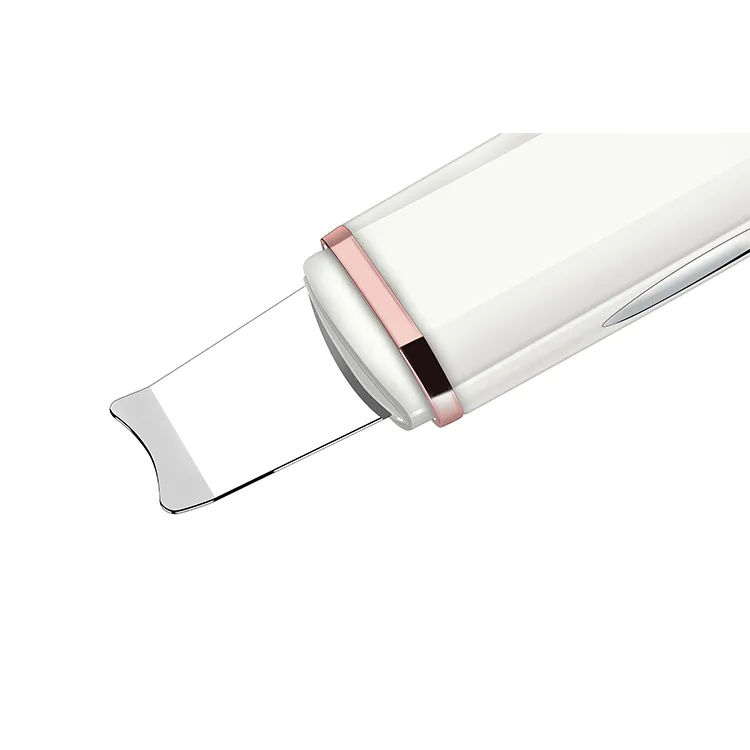 Ультразвуковий скрабер 4 в 1 з EMS LED терапією 174,2x1,8 см білий